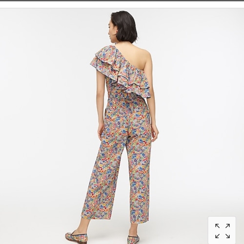 J Crew Liberty Jumpsuit Floral